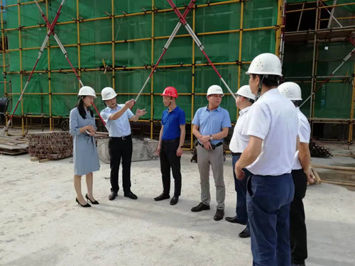 
                                                集团党委书记董事长李大群一行前往致地·昭华府项目调研指导工作