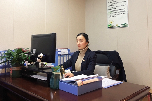 2020年“巾帼文明标兵”蒋娉婷：不负时光 奋斗前行